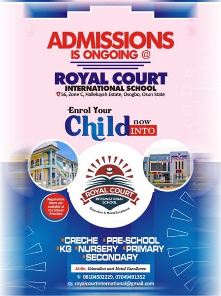 Royal Court Int'l School - Admissions